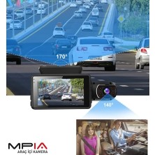 MPIA CC35 Dual Lens 3.0" Ekranlı 1080P Çift Kameralı Araç Içi Kamera