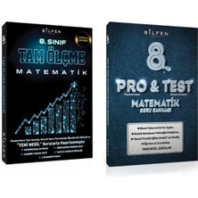 Bilfen Yayınları 8. Sınıf Matematik Tam Ölçme - Protest Soru Bankası 2 Kitap