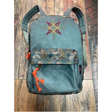 Street Bag Nubi Etnik Otantik Desenli Nakışlı Sırt Çantası Bohem Sırt Çantası Günlük Kullanım Seyehat