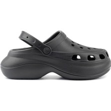 Roy Jones Anatomik Taban Su Geçirmez Crocs Modeli Hemşire Aşçı Terlik Siyah Eva Malzeme