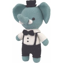 Hello Tığ Işi Amigurumi Yapım Kiti (Elliot The Elephant)