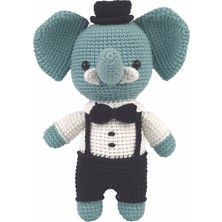 Hello Tığ Işi Amigurumi Yapım Kiti (Elliot The Elephant)