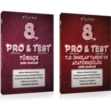 Bilfen Yayınları 8. Sınıf Türkçe - T.C. İnkılap Tarihi ve Atatürkçülük Soru Bankası 2 Kitap