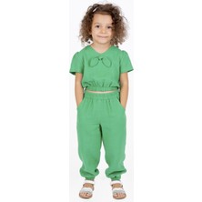 Best Kids Kız Çocuk Lastikli Jogger Pantolon