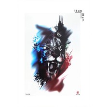 PRVT Gerçekçi Geçici Aslan Dövme Tattoo