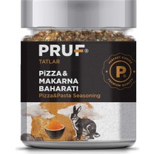 Pruf Pizza & Makarna Baharatı Pizza & Pasta Seasoning 145 gr Sağlıklı Cam Kavanoz