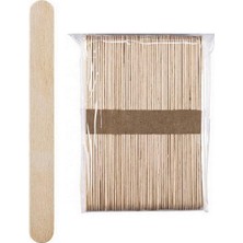 Hobby Life 50 Li Ahşap Meybuz Dondurma Çubuğu Dil Çubuğu Dar 11 x 1 cm