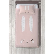Talia Home  tavşan Desenli Çocuk ve Bebek Odası Yatak Örtüsü TLAY-239