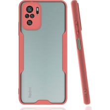 Newface Xiaomi Redmi Note 10 Kılıf Platin Silikon - Pembe