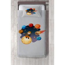 Talia Home  astronot Hayalgücü Yatak Örtüsü TLAY-145