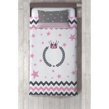 Talia Home  yıldız Desen Çocuk ve Bebek Odası Yatak Örtüsü TLAY-154