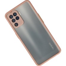 Newface Oppo Reno 5 Lite Kılıf Montreal Silikon Kapak - Pembe