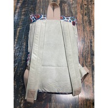Street Bag Kapaklı Etnik Otantik Bohem Desenli Sırt Çantası Günlük Seyahat Kamp Kullanım
