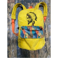 Street Bag Kızılderili Nakışlı Etnik Otantik Bohem Günlük Seyahat Sırt Çantası