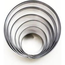 Gurmender Yuvarlak Düz Volovan Set 6 Lı