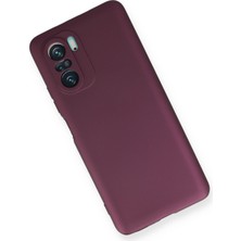 Newface Xiaomi Mi 11I Kılıf Premium Rubber Silikon - Mürdüm