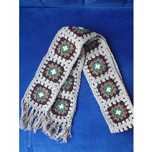 Craftatelier Motifli El Örgüsü Atkı