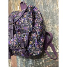 Street Bag Mayorka Etnik Otantik Desenli Kapaklı Günlük Seyahat Sırt Çantası