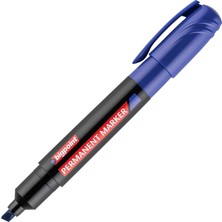 Bigpoint Permanent Markör Jumbo Kesik Uç Mavi 12'li Kutu