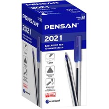 Pensan Mavi Tükenmez Kalem 50'li Kutu