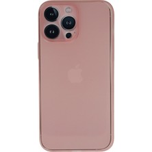 Newface Apple iPhone 13 Pro Kılıf Pp Ultra Ince Kapak - Pembe