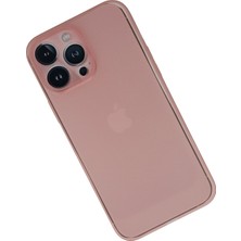 Newface Apple iPhone 13 Pro Kılıf Pp Ultra Ince Kapak - Pembe