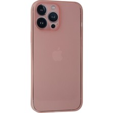 Newface Apple iPhone 13 Pro Kılıf Pp Ultra Ince Kapak - Pembe