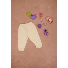 Bebe Tospik Pamuklu Yumuşak Kız - Erkek Bebek Patikli Alt