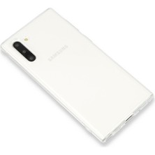 Newface Samsung Galaxy Note 10 Kılıf Lüx Şeffaf Silikon