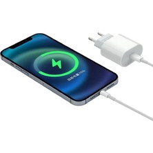 Makro Teknolojim Apple 20W Şarj Adaptörü Usb-C Apple 3. Nesil Şarj Adaptörü