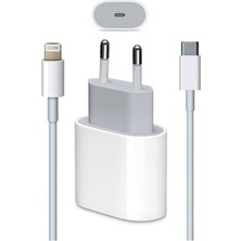 Makro Teknolojim Apple 20W Şarj Adaptörü Usb-C Apple 3. Nesil Şarj Adaptörü