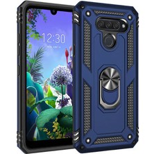 Mobify Lg Q60 Kılıf Tam Koruma Çift Katmanlı Ibiza Sert Silikon Kapak