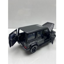 Hepsilazım Mercedes G63 Jip Metal Oyuncak Araba Sesli G 63 Jip Işıklı Çek Bırak Model Araç 15-Cm