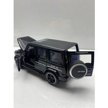 Hepsilazım Mercedes G63 Jip Metal Oyuncak Araba Sesli G 63 Jip Işıklı Çek Bırak Model Araç 15-Cm