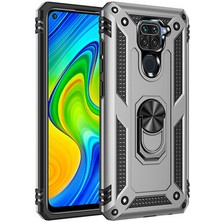 Mobify Redmi Note 9 Kılıf Tam Koruma Çift Katmanlı Ibiza Sert Silikon Kapak