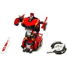 Hepsilazım Transformers Robot Oyuncak Çek Bırak 13 cm Kendinden Robota Dönüşebilen Araba Bugatti