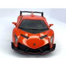 Hepsilazım Lamborghini Veneno Çek Bırak 5inch. Lisanslı Model Araba, Oyuncak Araba 1:36