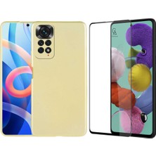 Coolacs Xiaomi Redmi Note 12 Pro 4g ile Uyumlu Soft Yumuşak Telefon Kılıfı ve 5d Tam Kaplayan Cam Ekran Koruyucu