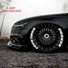 AS Tuning 3D Lastik Yazısı Beyaz Toyo Tires Proxes Oto Kokusu Hediyemizdir.