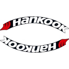 AS Tuning Hankook Lastik Yazısı Oto/motor Sticker Arma Yeni Model Kabartmalı Yazı 2.5 cm Ürün