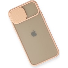 Newface Apple iPhone 11 Pro Kılıf Palm Buzlu Kamera Sürgülü Silikon - Pembe 277097