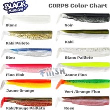Fiiish Leurre Souple Fiiish Black Minnow 90 Lrf-Spin Silikon Yem