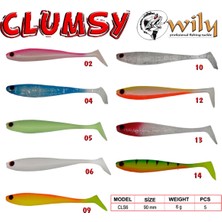 Wily Clumsy Silikon Yem 9 cm 6 gr