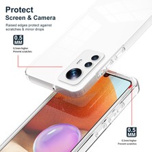 Eabhulie Xiaomi 12T/12T Pro/redmi K50 Ultra Için Şeffaf Sert Pc Tampon Telefon Kılıfı - Beyaz (Yurt Dışından)