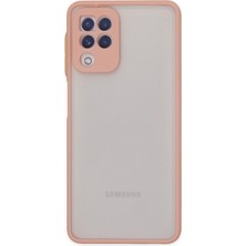 Newface Samsung Galaxy A22 Kılıf Montreal Silikon Kapak - Pembe 277097