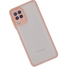 Newface Samsung Galaxy A22 Kılıf Montreal Silikon Kapak - Pembe 277097