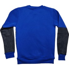 B&S Uniforma Kaynakçı Sweatshirt, Önü ve Kolları Ons-Kot Takviyeli, Sıfır Yaka, Uzun Kol