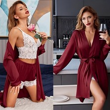 Erotixen Şort, Bralet, Sabahlık Takımı Fantezi Kostüm Fantezi Giyim Gecelik