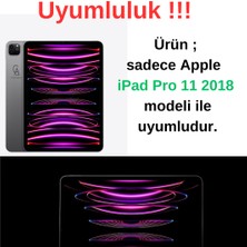 Coolacs Apple iPad Pro 11 2018 ile Uyumlu Yüksek Korumalı Askı Kayışlı Tablet  Silikon Kılıf