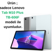 Coolacs Lenovo Tab M10 Plus TB-X606F ile Uyumlu Yüksek Korumalı Askı Kayışlı Tablet  Silikon Kılıf